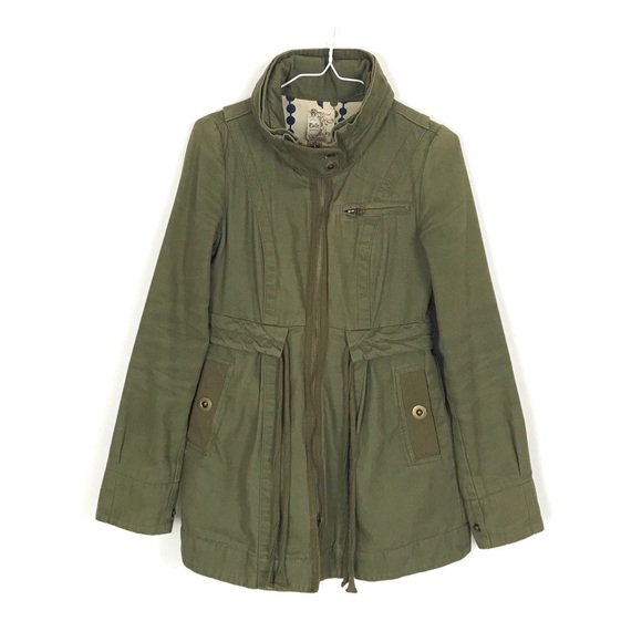 Tulle Jackets & Blazers - Tulle Army Green Utility Jacket